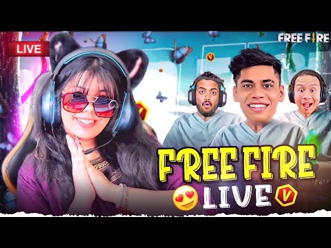 🔴FREE FIRE LIVE GIVEAWAY CUSTOM ROOMS FF #iQOOGamersUnite #iQOONeo10R #iQOO