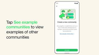 How to create a community | WhatsApp