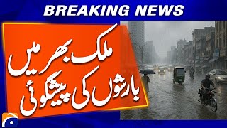 Heavy Rain alert across the country - Breaking News - Geo News