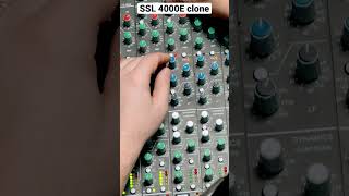SSL 4000E mixing console clone | Snare top mic processing #ssl #solidstatelogic #diy #mixing