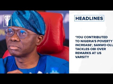 ‘You contributed to Nigeria’s poverty increase’, Sanwo-Olu tackles Obi over remarks at US varsity