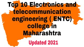 Top 10 Electronics and Telecommunications (ENTC)  college in Maharashtra #electronics #entc #college