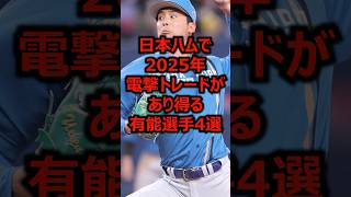 4 talented players who could be the subject of a surprise trade with Nippon Ham in 2025 #Professi...