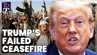 Trump’s ceasefire in tatters as Houthis renew Red Sea attacks