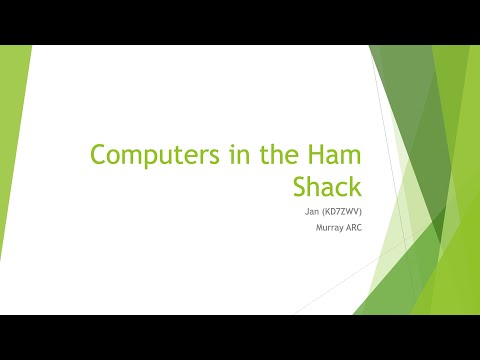 Computers in the Ham Shack - Advanced Topics - 12 October 2023
