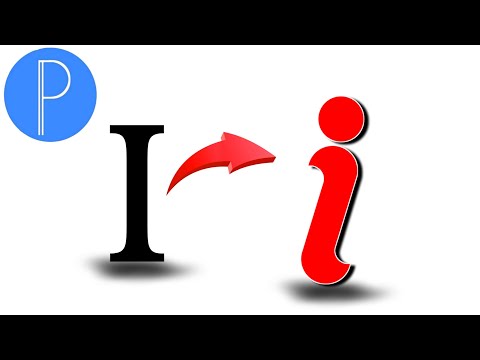 How to Create i letter logo Design in mobile phone | I Letter Logo | Technical Usman 079