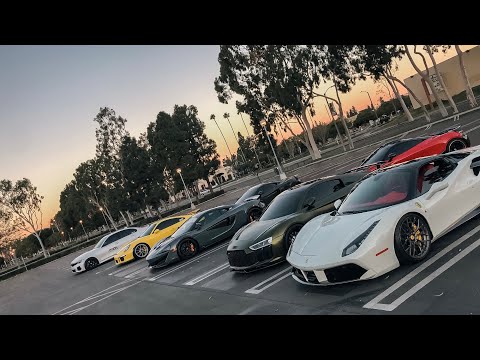 KVK TV // vào Chủ nhật, tôi cùng bạn bè lái xe đến Audi. Ferrari, Maclaren, Porsche.
