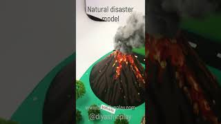 natural disaster 3d model - #shortsvideo - #shorts - #diyasfunplay