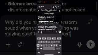 Creepy Sounds from ChatGPT thunderstorm #airescue #chatgpt