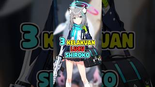 3 Kelakuan Lucu Shiroko Blue Archive #shorts