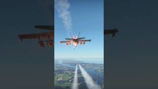 🚀 F/A-18C Launches Precision Missile Strike – Direct Hit in Seconds!