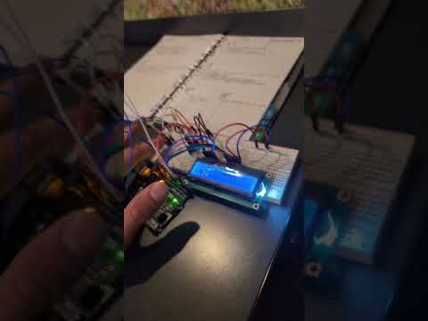 Arduino LCD stopwatch