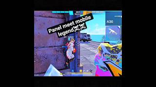 when PC Aim bot panel player meet  Mobile legend💀💀 #panelusers #mobilelegends #viralshort #trending