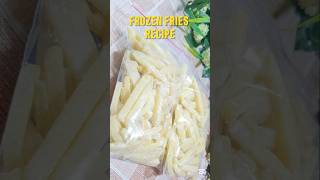 How To Make & Store Frozen Fries - Frozen Fries Recipe #shorts #viralshorts #cooking