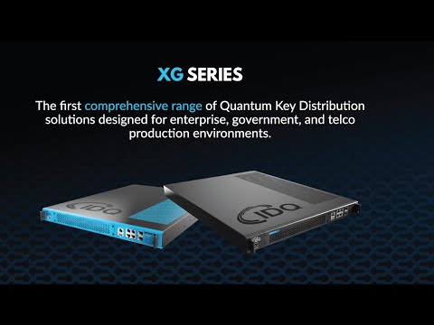 XG Series: the first comprehensive range of Quantum Key Distribution solutions