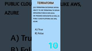 Terraform Certificate Question13 #terraform
