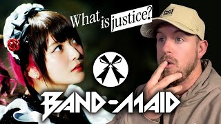 THEY DON'T MISS! | BAND-MAID / What is justice? (Official Music Video) | REACTION
