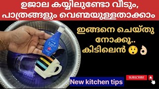 ഉജാല ഇങ്ങനെ ചെയ്തിട്ടുണ്ടോ?? അമ്പോ... കിടിലെൻ 👌🏻 ഇങ്ങനെ ചെയ്താൽ മതി!രണ്ടു തുള്ളി മതി#dariyaskitchen