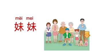 学中文家庭成员这是谁？Learn Chinese family members-who is this?