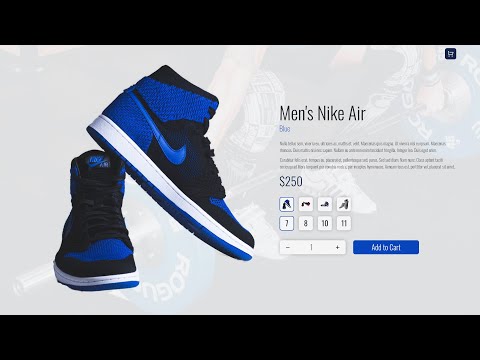 How to Create an eCommerce Product Page with HTML, CSS, and JS