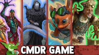 Gix, Yawgmoth Praetor VS Orvar, the All-Form VS Loot, the Pathfinder VS Brenard commander game play