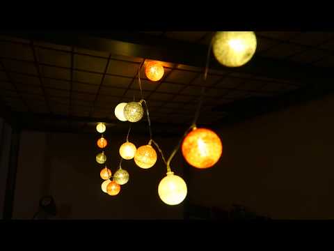 Cotton Ball Lights fade in/out effect