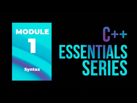 Chapter 2 Syntax | CPP Essentials |