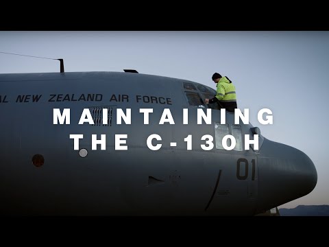 Keeping the C-130H Hercules running | Royal New Zealand Air Force
