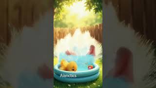 Elephant Doing Magic with Duck by AI Antics #shorts