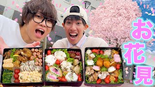 【感謝】お母さんの手作り弁当を食べながらの花見が最高すぎたwwwww