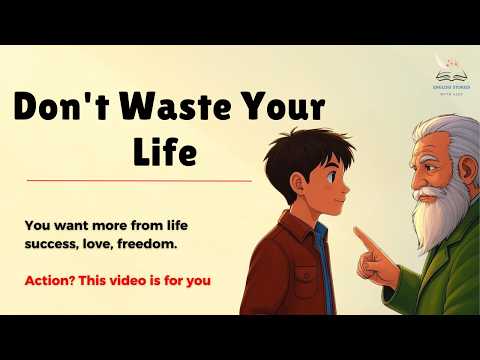 Don’t Waste Your Life | Graded Reader | Listening Practice | Learn English Through Motivation