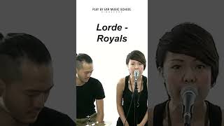 Lorde - Royals 👑🎤🎼🎹🎸 #singaporetrending #singapore #sgtiktok #sgfyp #sgnews #playbyearmusicschool