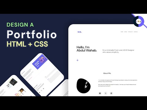 I Built a Minimal Portfolio Website to Get Hired (Tutorial)