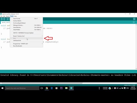 Arduino Tutorial 2: How to Fix Connection Problem between PC and Arduino