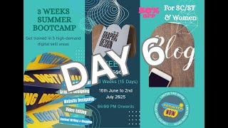 Day 6 Recording: 3 Weeks Summer Bootcamp, June 2025 | PPDC | Govt. of India Society