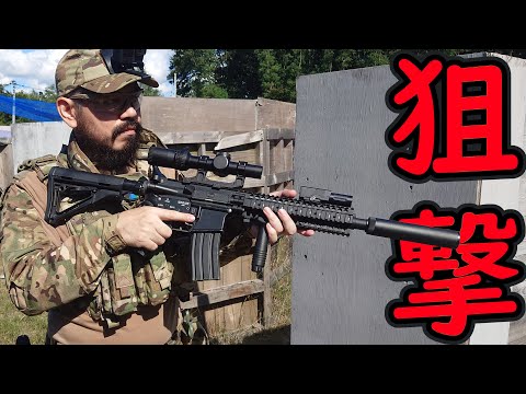 レシーライフルは初見フィールドでもメッチャ狙撃できる　in かでで