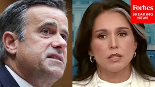 Tulsi Gabbard Asked Why Ex-DNI And Current CIA Director Ratcliffe Did Not Declassify Obama Documents