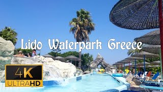 5 Minute Tour at Lido Waterpark Kos Greece | Summer water experience