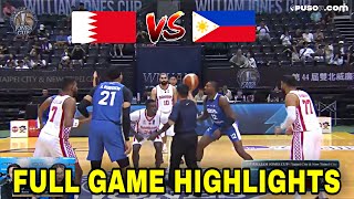 Strong Group PH vs Bahrain Highlights | Rhenz Abando Nagpa-ulan ng Tres!, Champion! Jones Cup 2025
