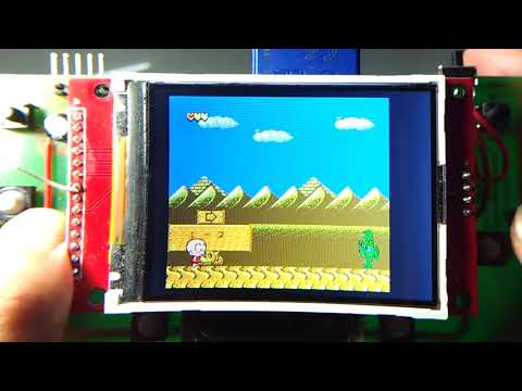 6502 emulator on PIC32MZ2048: Bonk's Adventure