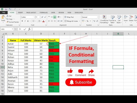 Excel for fresher | Excel Formula | IF formula | #excel #excelacademy #excelcourse #exceltutorial