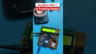 Accident Alert & Tracking System Using GSM Module SIM 800L. #gsmproject #gsm #arduino  #sim800l