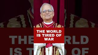 STOP WAR: Pope Leo #popeleoxiv #vaticannews #vatican #catholic #mass #pope #popeleo #rome #vaticano
