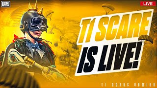 20 FPS CONQUEROR IS HERE T1SCARE IS LIVE  IN IPAD PRO M4 intense lobbies @T1SCARE  #BGMI #BGMILIVE