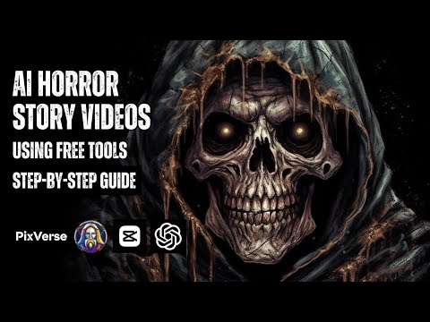 Create AI Horror Story Videos, Free Tools, Chatgpt, Pixverse, Leonardo, and Capcut, Full Tutorial