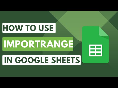 How to Import Range in Google Sheets | Import data from other Google Sheets