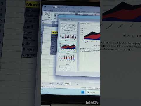 How To Creating Chart In Excel #excel #exceltips #exceltutorial #shorts