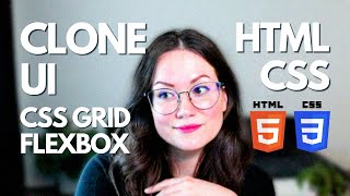 Build Clone UI Awareness App || HTML and CSS || Learn CSS GRID, FLEXBOX and code along