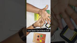 Regain Taste Fast | Natural Cure for Lost Taste #taste #sense #tounge #healthtips #natural #ytshorts