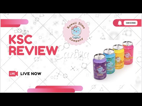 100% Honest Kawaii Slime Company! Reviewing Kawaii Soda Slime (4 Pack)